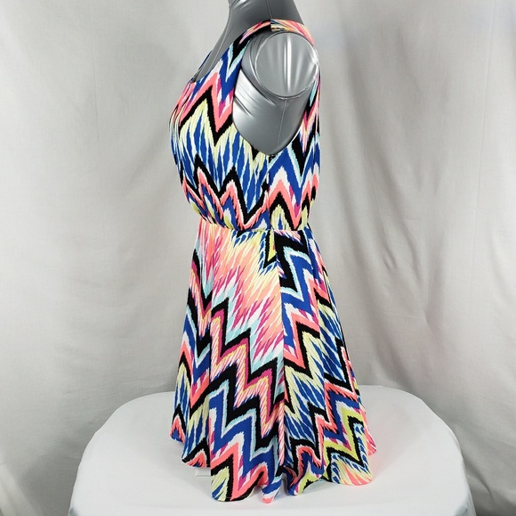 Charlotte Russe Multi Color Mini Dress - Picture 2 of 7